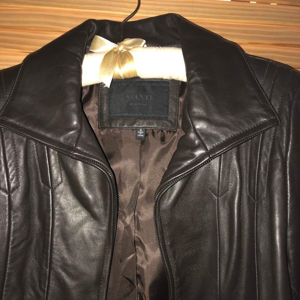 Lather Alfani jacket excellent conditions